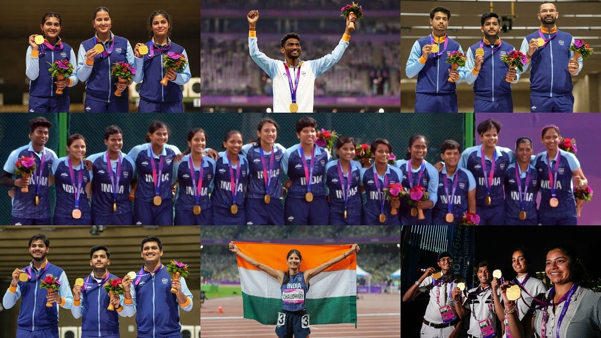 Asian Games 2023: List of Indian gold medalists so far