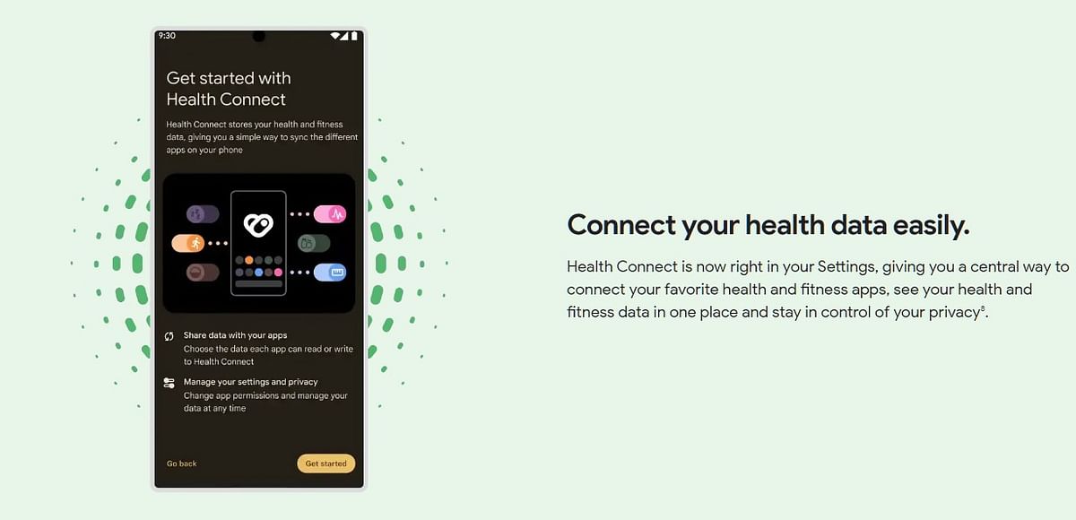 Android 14 brings Health Connect feature.