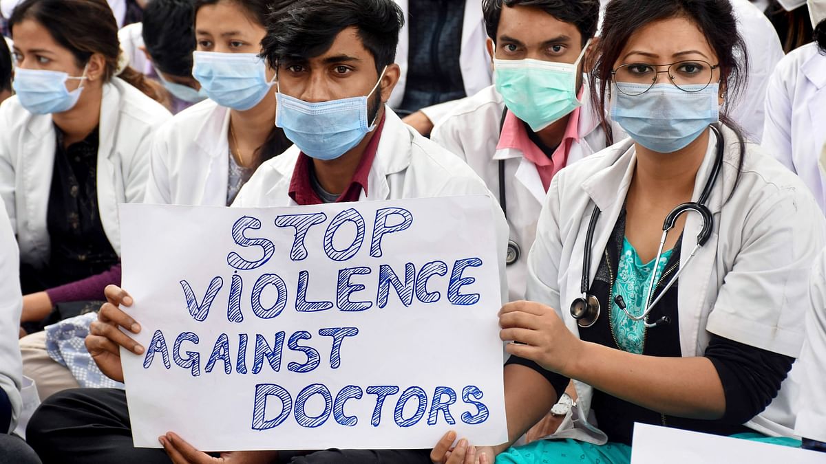 Doctors take out march in Delhi, raise issue of violence against healthcare workers
