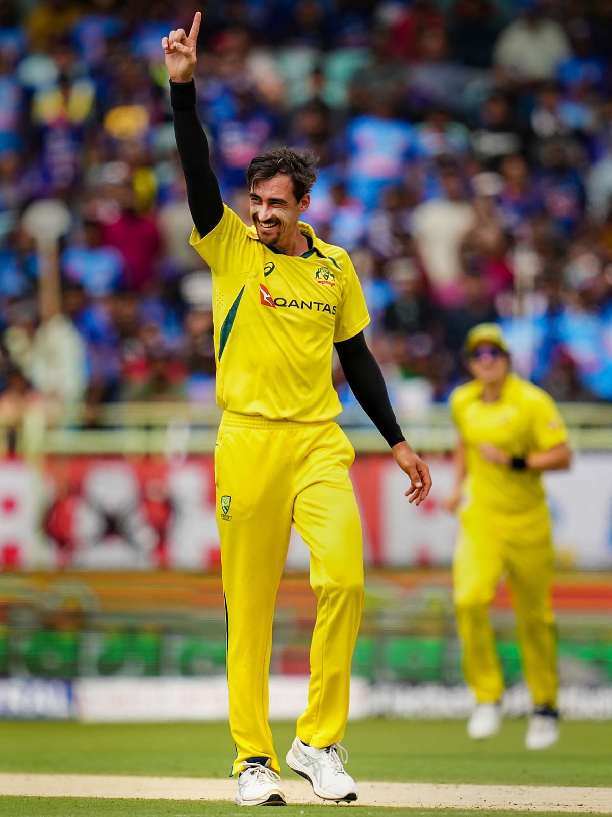 Mitchell Starc will lead the Australian pace attack and is expected to trouble the Pakistan batters with the new ball.