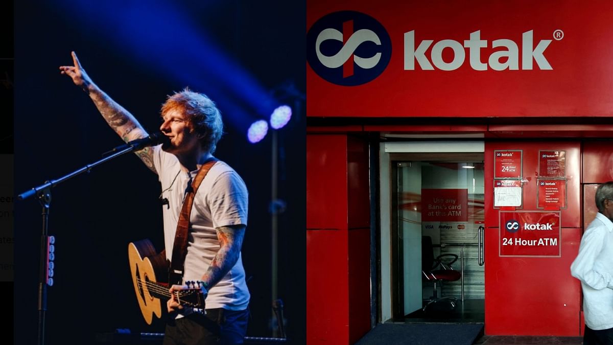 Ed Sheeran's India tour 'Perfect' for Kotak Mahindra Bank's business