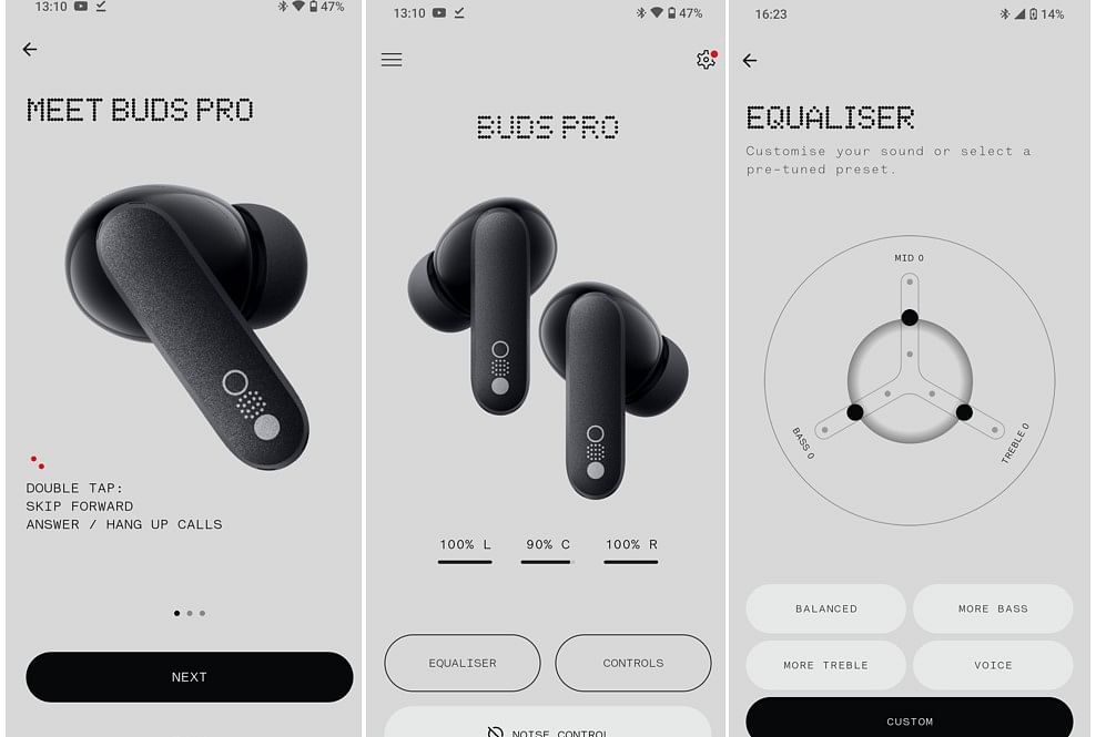 CMF Buds Pro audio delivery can be customised with Nothing X app.