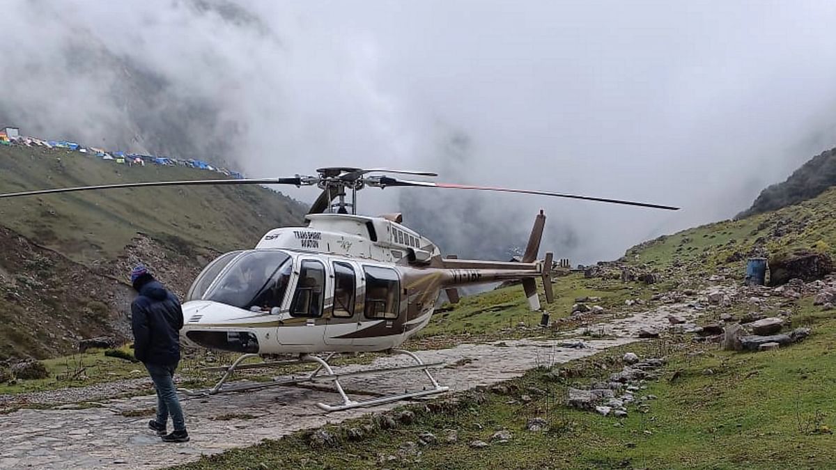 Helicopter makes emergency landing near Kedarnath