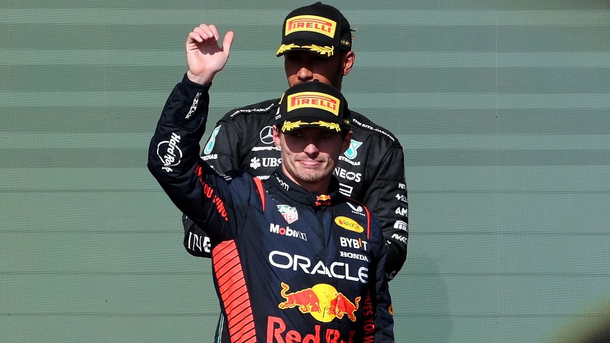 Verstappen holds off Hamilton for 50th career F1 win