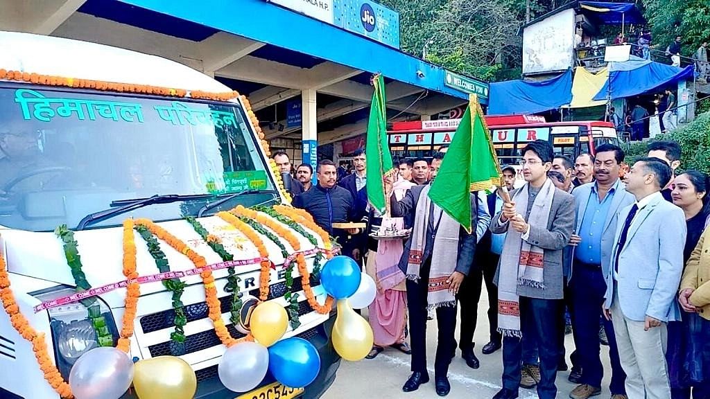 First religious circuit bus from Dharamshala to Chintpurni-Jawalamukhi launched in Himachal