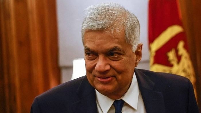 Sri Lankan President Ranil Wickremesinghe.