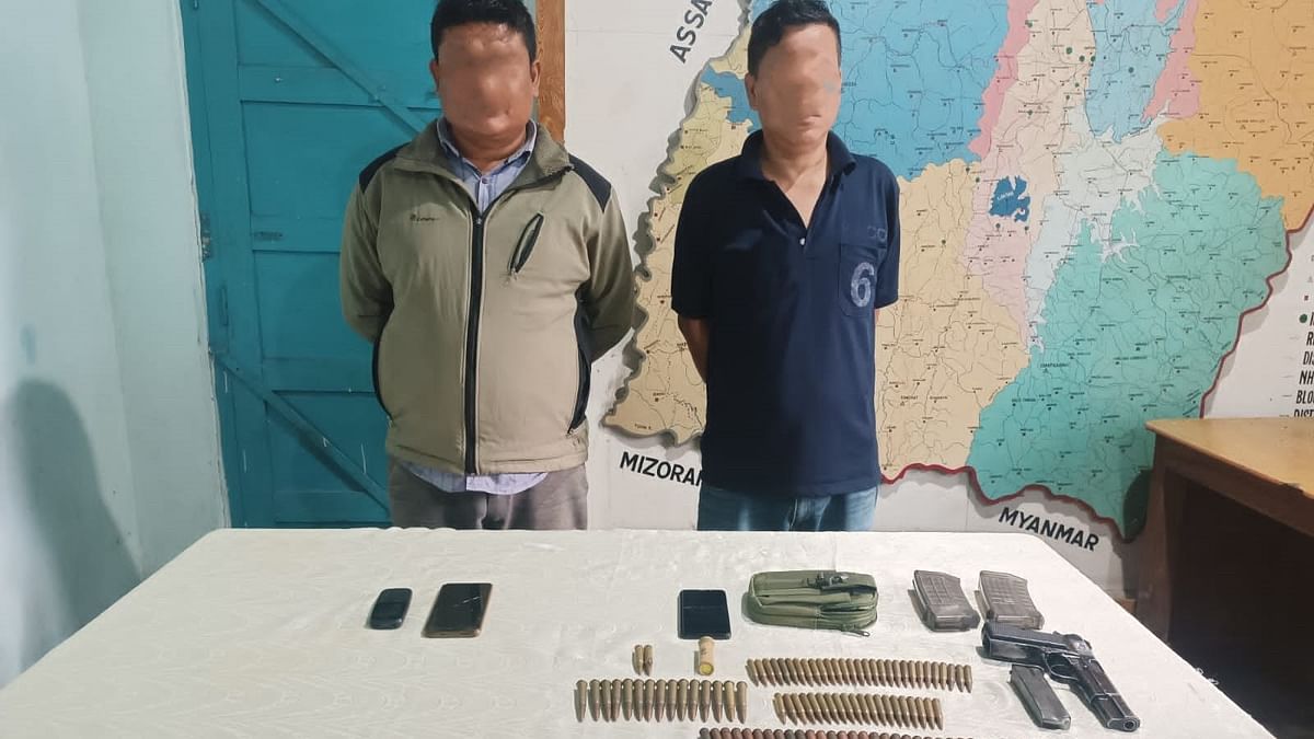 Four arrested; arms, explosives seized in Manipur