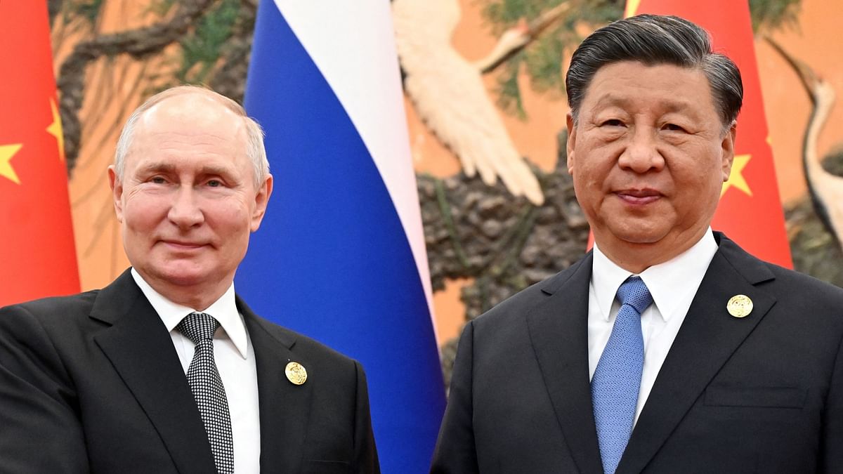 With Putin by his side, Xi outlines his vision of a new world order