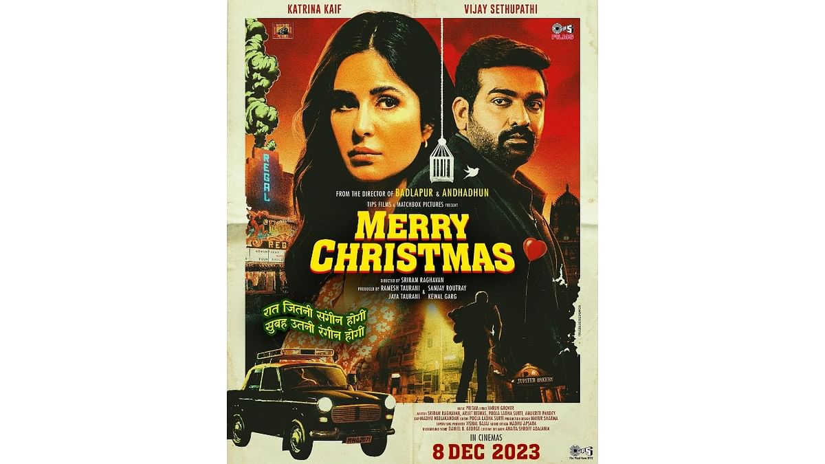 Katrina Kaif, Vijay Sethupathi's 'Merry Christmas' to debut in theatres on December 8