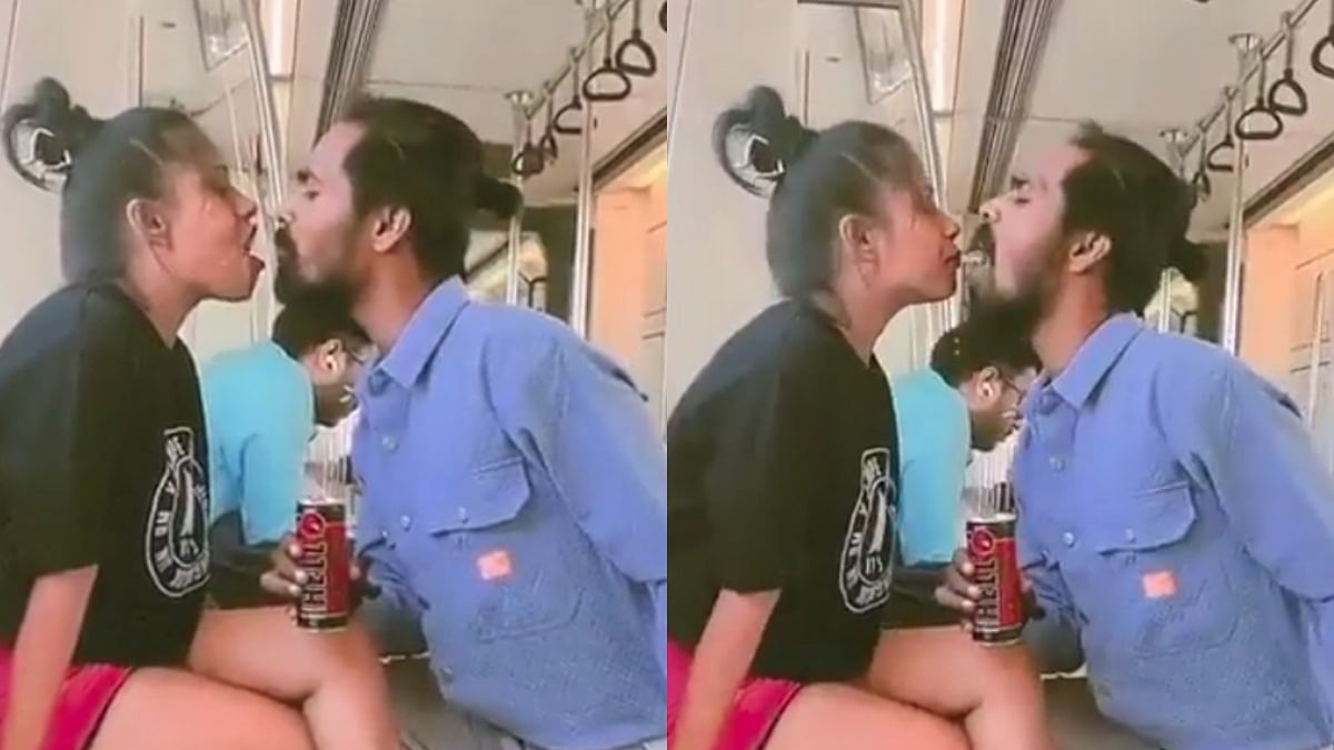 Soft drink video of couple in Delhi Metro sparks outrage on social media