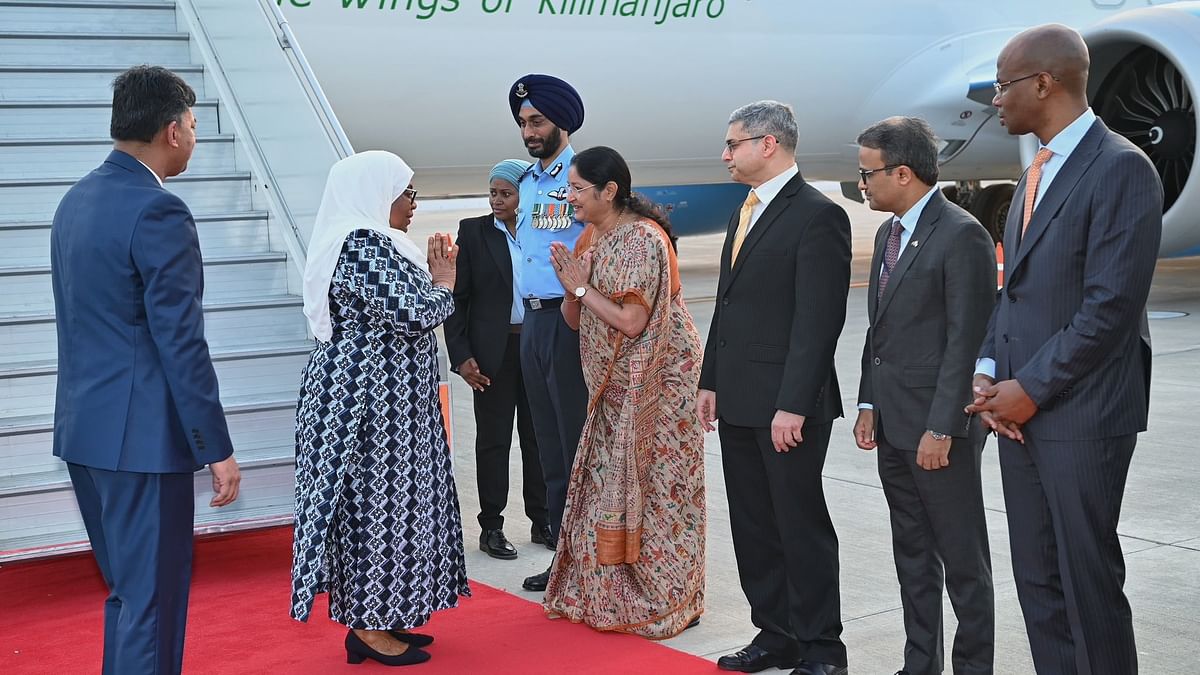 Tanzanian President Hassan begins 4-day India visit