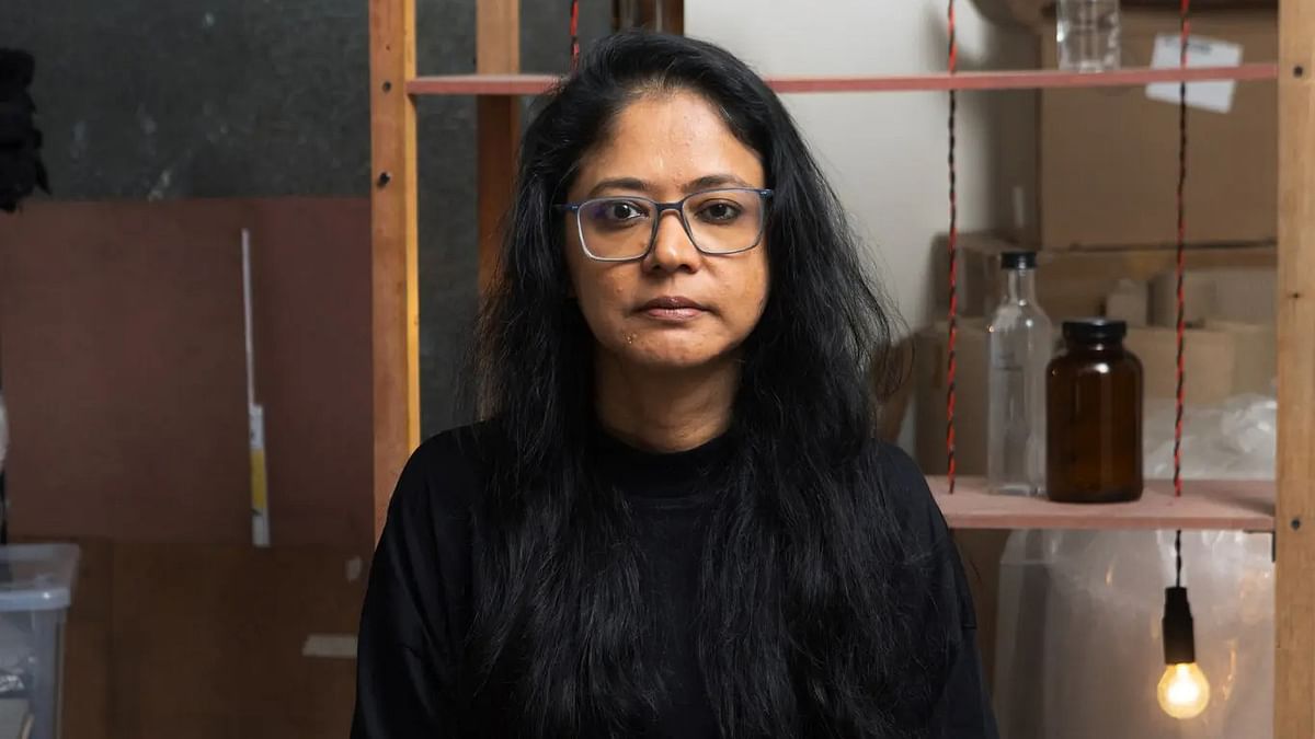 An Indian artist who questions borders and the limits on free speech