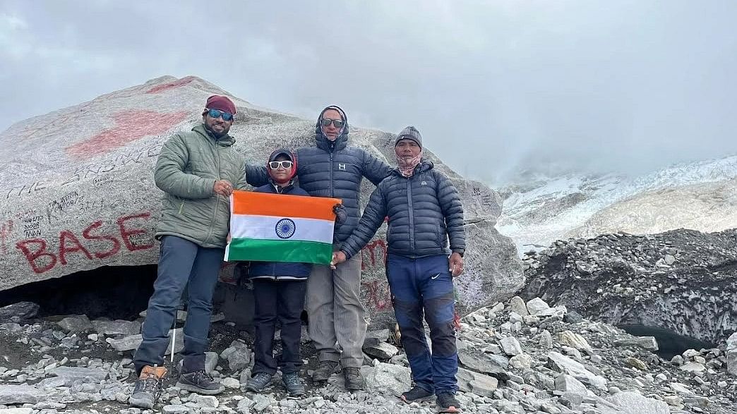Nine-year-old from Maharashtra completes Everest Base Camp trek