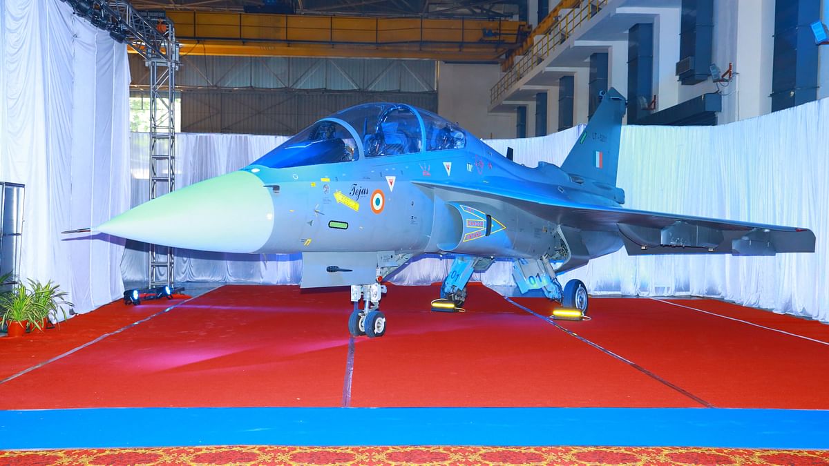 HAL hands over first LCA Tejas twin-seater aircraft to Air Force