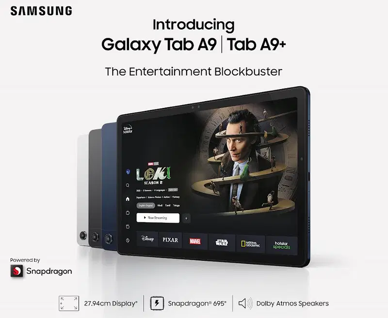 Samsung launches new Galaxy Tab A9, A9+ in India