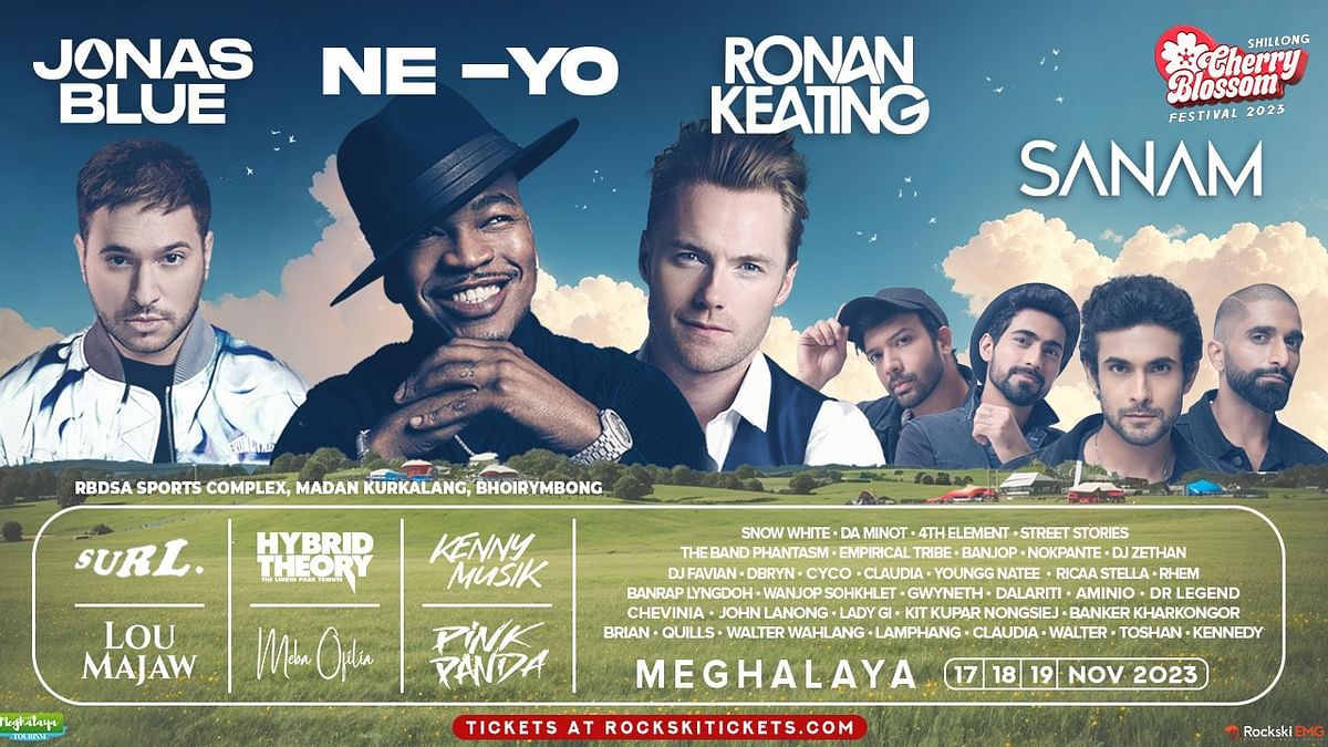 Singers Ne-Yo, Ronan Keating to perform in Meghalaya's Cherry Blossom Festival