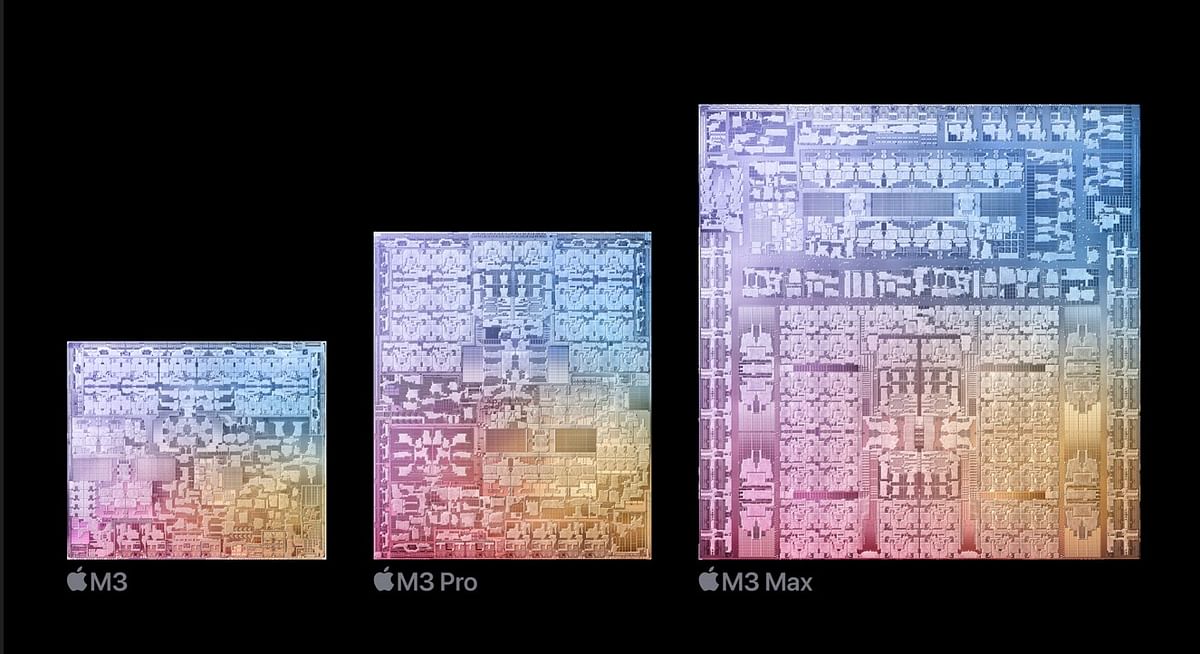 3nm class M3 silicon come with significant upgrades over M2 and M1 series chipsets.