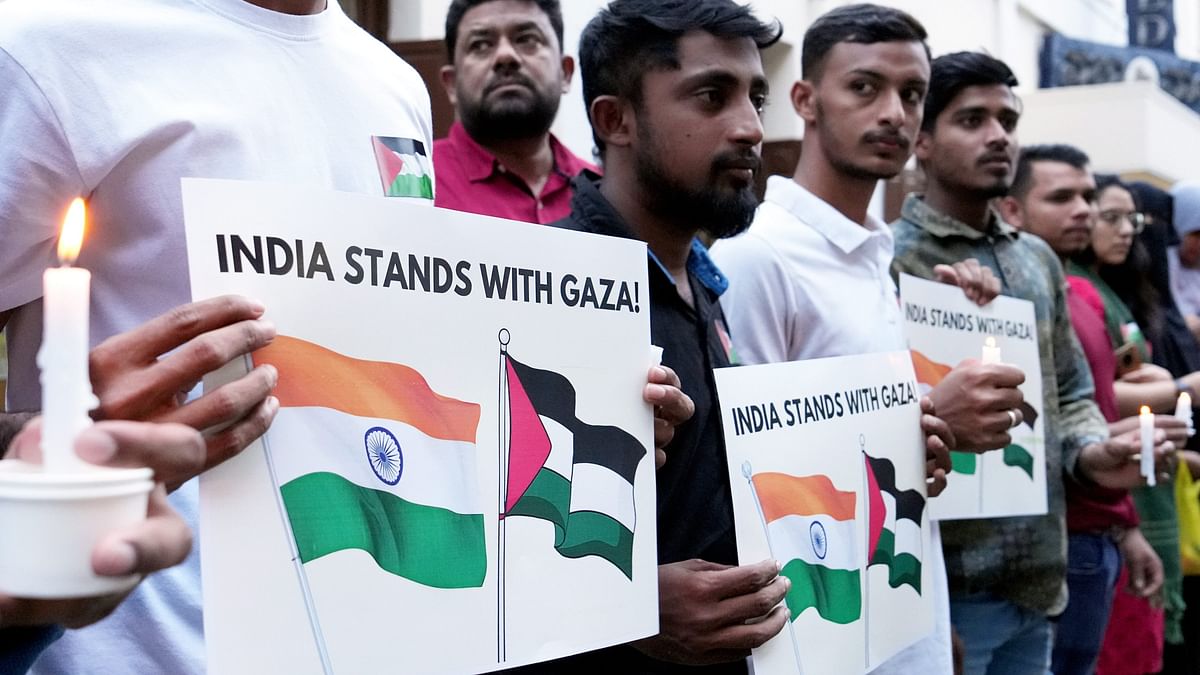 Pro-Palestine protest on MG Road: Case against 11, several others