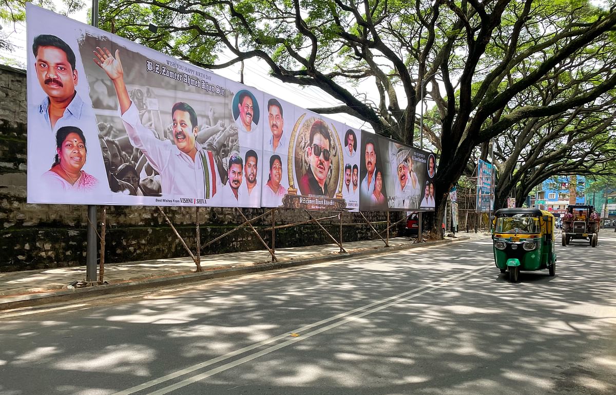 Hoardings are not only illegal but have become an eyesore. 