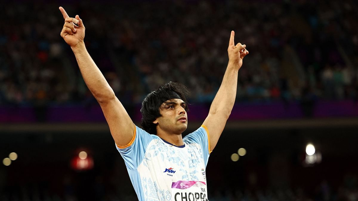 Neeraj, men's 4x400m relay team win gold medals as India continues streak at Asian Games