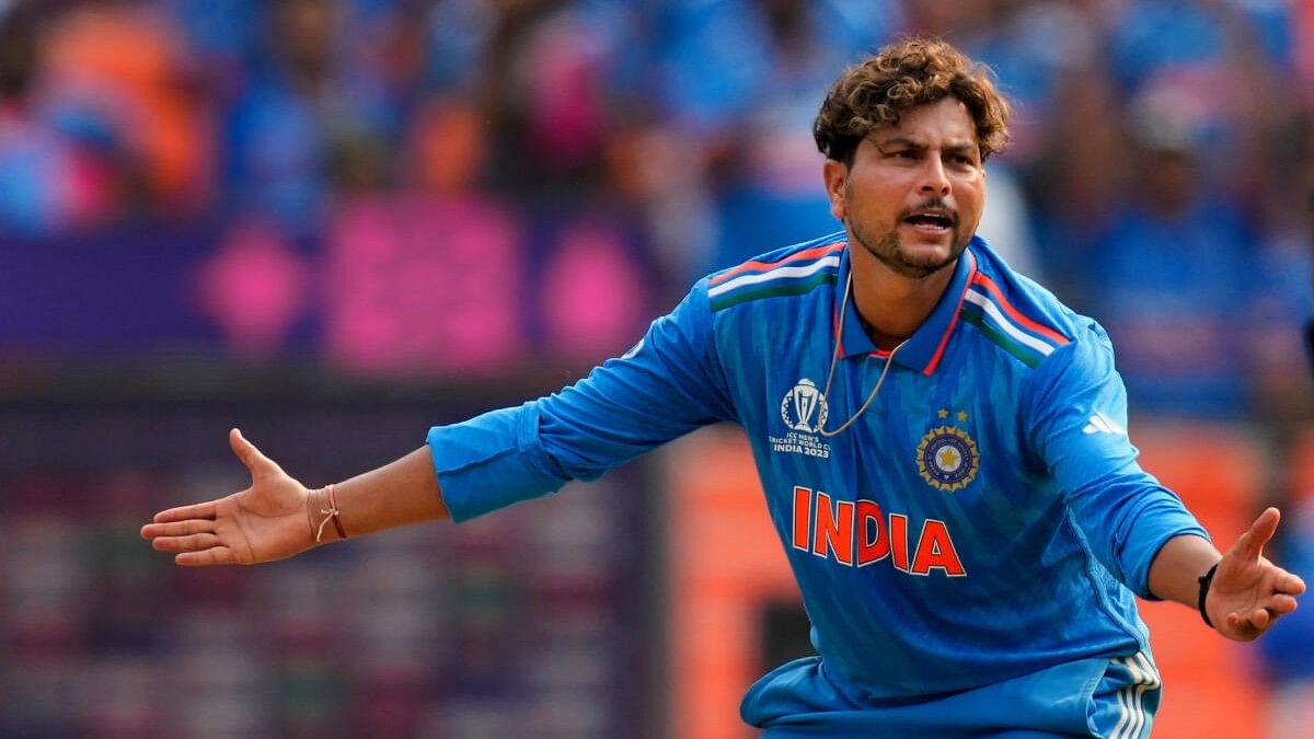 Pak batters couldn't read me from hand and were in two minds over sweep shot: Kuldeep