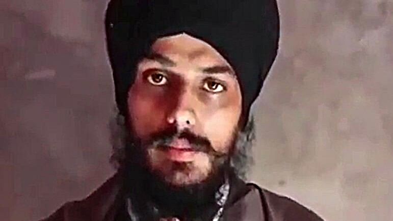 Pro-Khalistani Amritpal Singh's father stopped from flying out of Amritsar