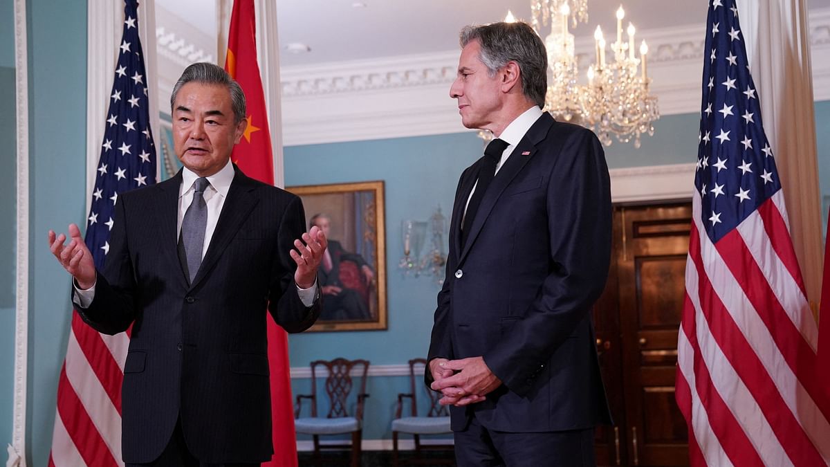 China's Wang tells Blinken 'in-depth' dialogue can steady ties