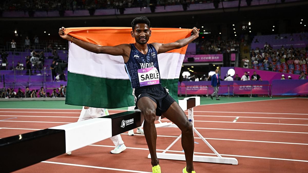Sable becomes first Indian man to win Asian Games 3000m steeplechase gold; Toor defends short put gold 