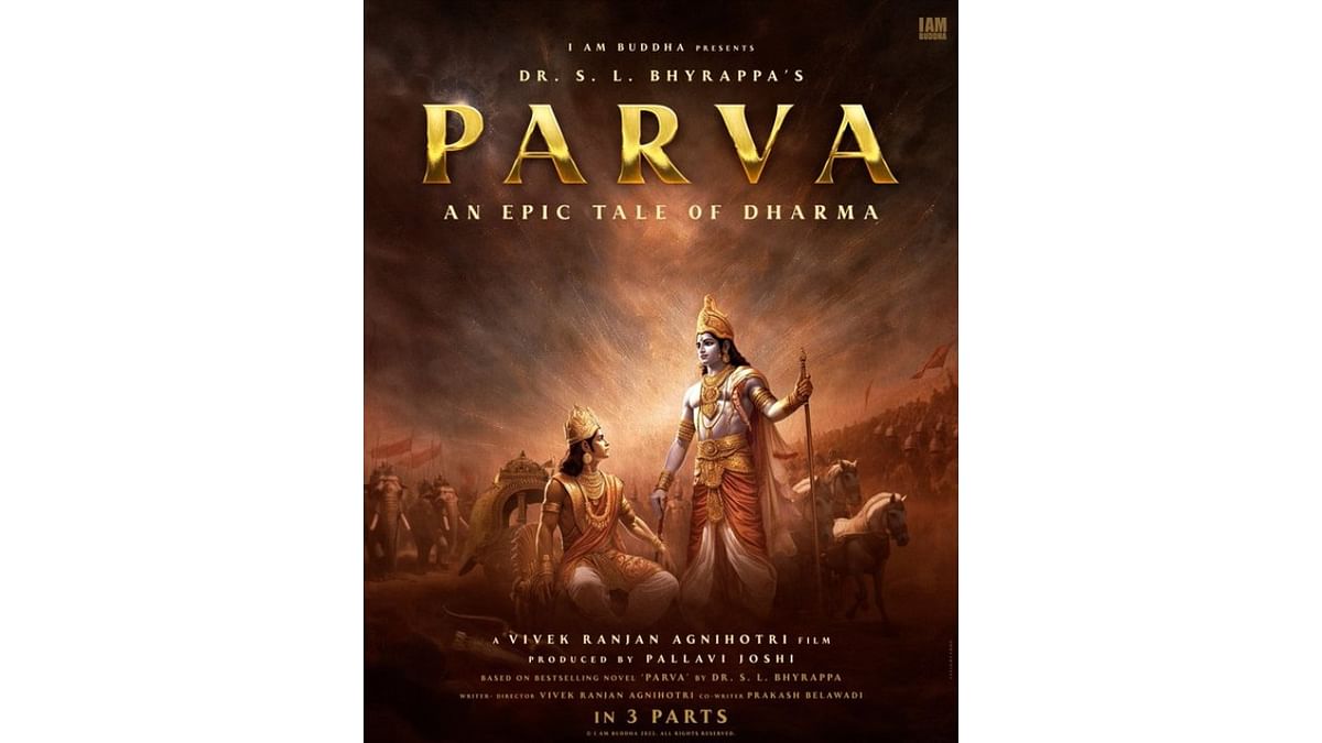 Vivek Agnihotri announces new film 'Parva', a 'historical recounting of Mahabharata'