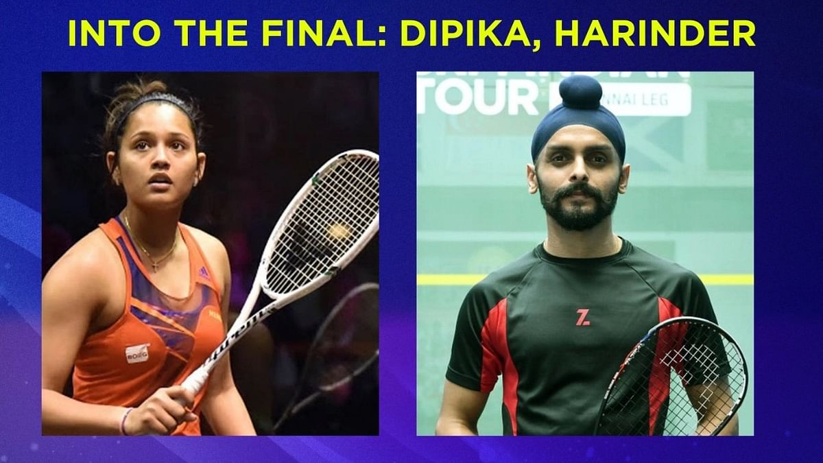 Asian Games: Dipika-Harinder duo advances to mixed doubles squash final, Abhay-Anahat loses