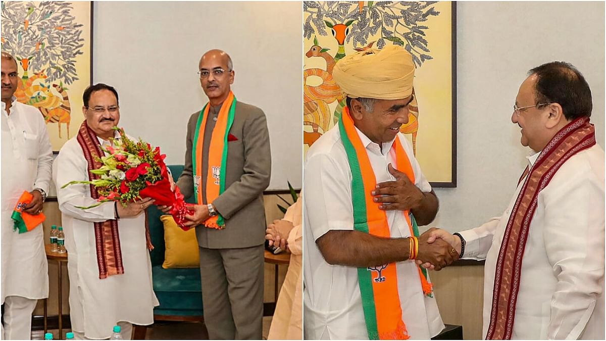 BJP out to woo Rajputs to make a turnaround in Rajasthan, inducts 2 stalwarts from community
