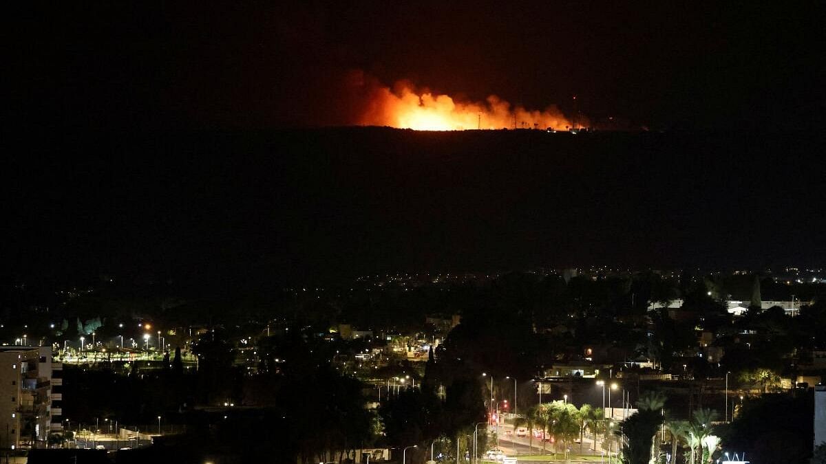 Wildfires erupt in southern Lebanon, civil defence blames Israeli shells