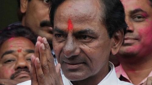 Election officials search former Telangana CM K Chandrasekhar Rao's vehicle under MCC