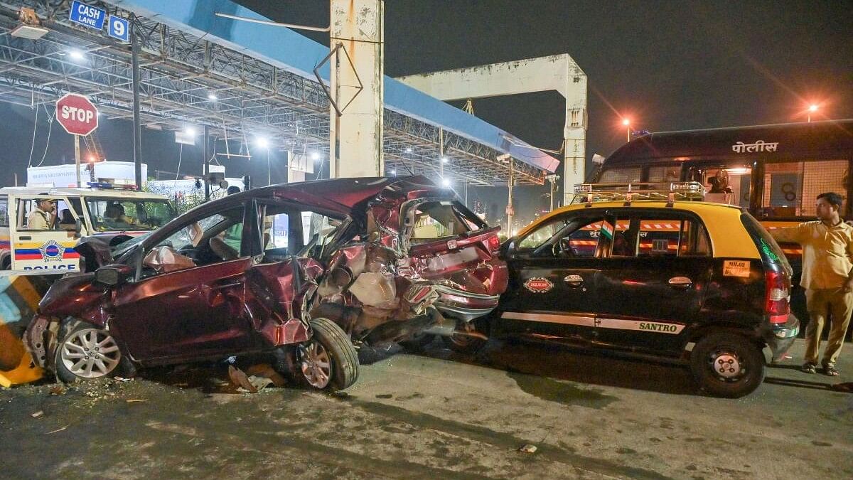 Three killed, six injured as Innova hits multiple cars on Mumbai’s Bandra-Worli Sea Link