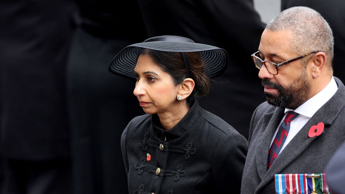 UK PM Sunak names James Cleverly as interior minister after Suella Braverman sacked