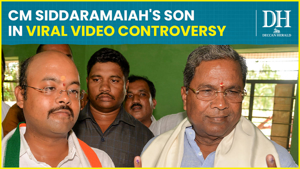 Viral video lands Karnataka CM Siddaramaiah's son in controversy | JD(S), BJP allege 'corruption'