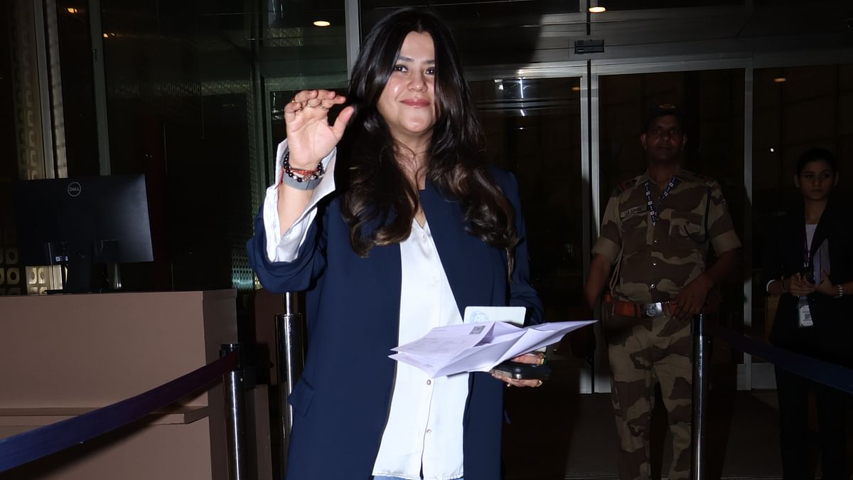 Ektaa R Kapoor leaves for New York to receive the Emmy International Directorate Award
