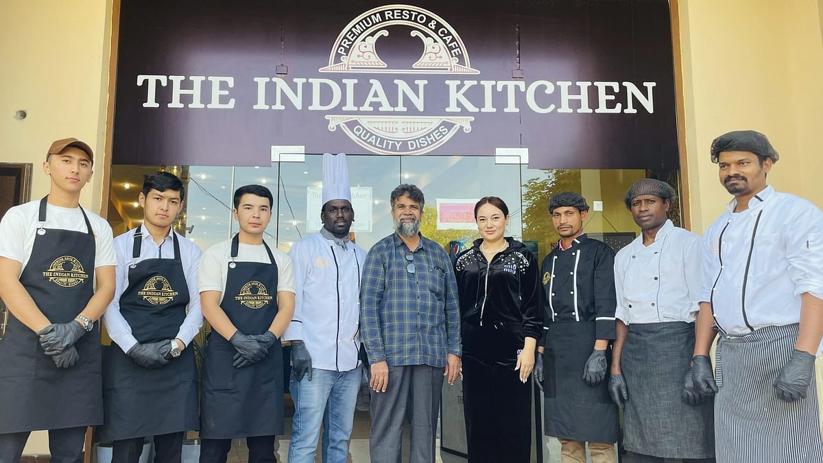 Retired man from Bengaluru runs only Indian restaurant in Uzbekistan’s Samarkand