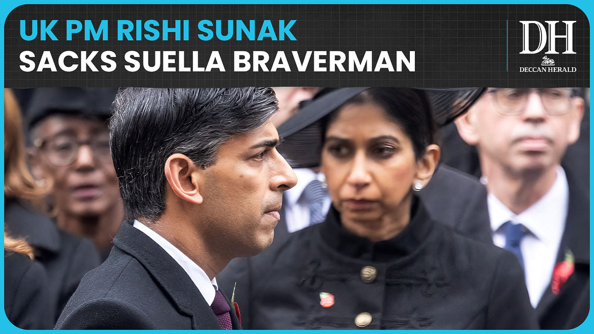 This is why UK Prime Minister Rishi Sunak sacked interior minister Suella Braverman