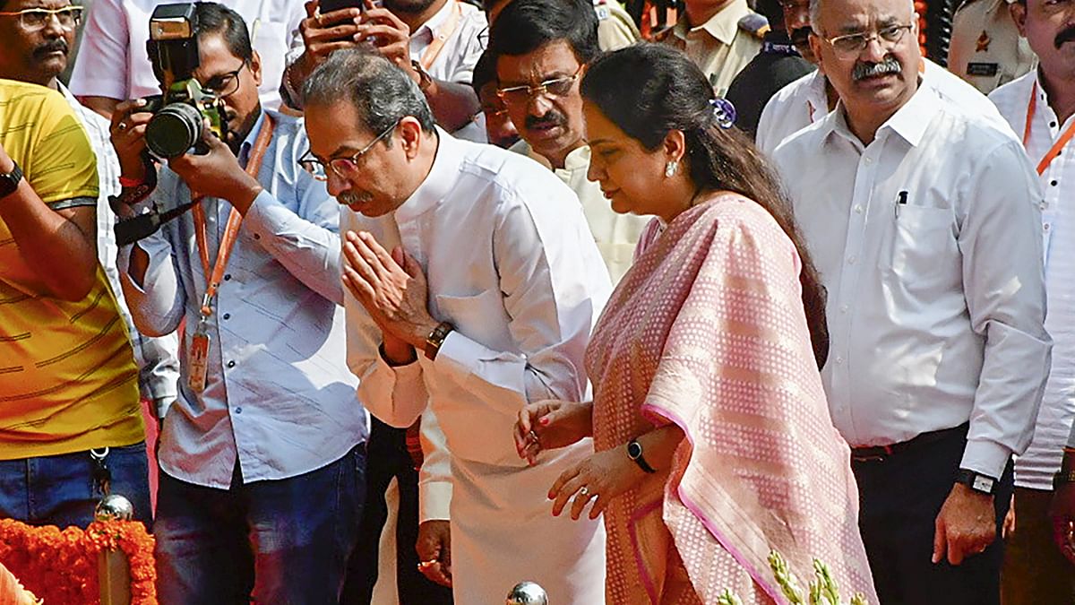 Uddhav, family pay respects to Sena founder Bal Thackeray on his 11th death anniversary