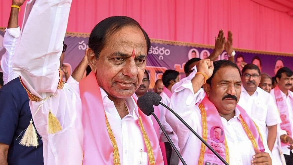 Telangana polls: It was Congress which defeated BR Ambedkar in Parliament polls, alleges KCR