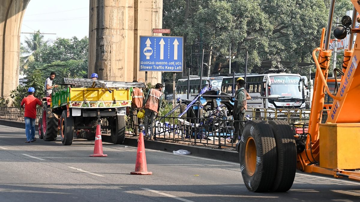 Peenya flyover won't reopen to heavy vehicles until April 2024