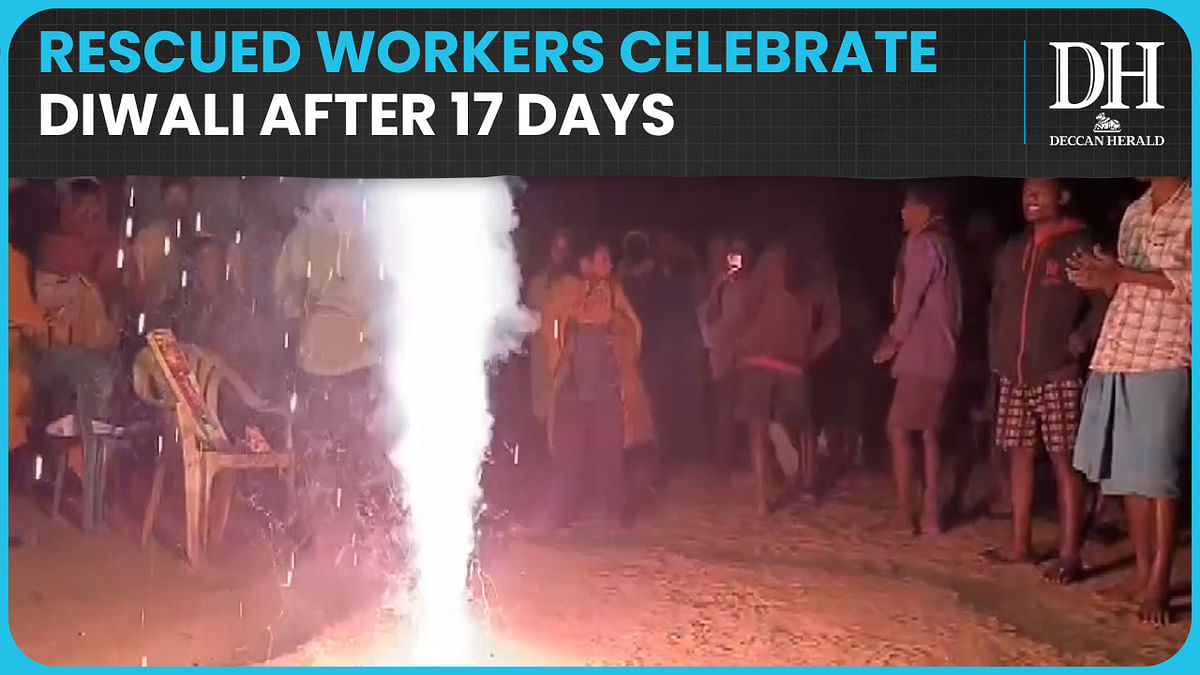 Rescued workers from Uttarkashi tunnel collapse celebrate Diwali after 17 days