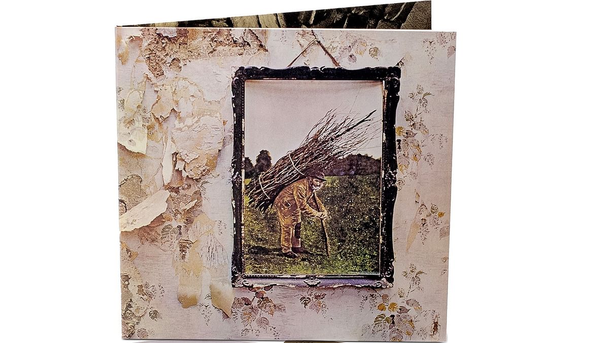Lucky find at auction identifies man on cover of of 'Led Zeppelin IV'