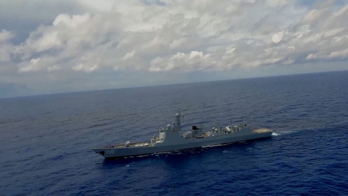 US destroyer, Canadian frigate transit Taiwan Strait: US military