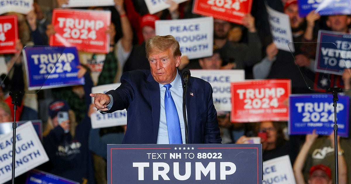 Trump takes Veterans Day speech in a very different direction