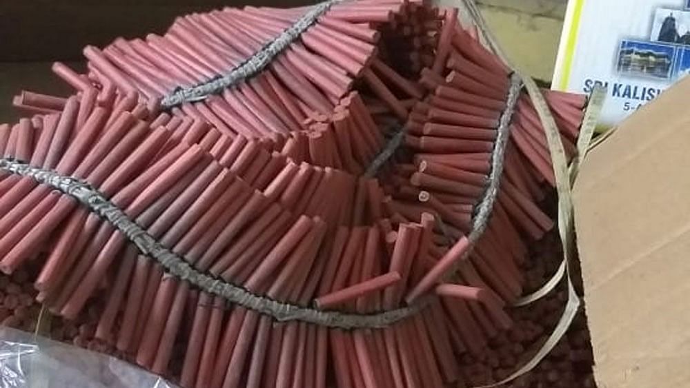 CCB raids three godowns in city, seize firecrackers worth Rs 40 lakh