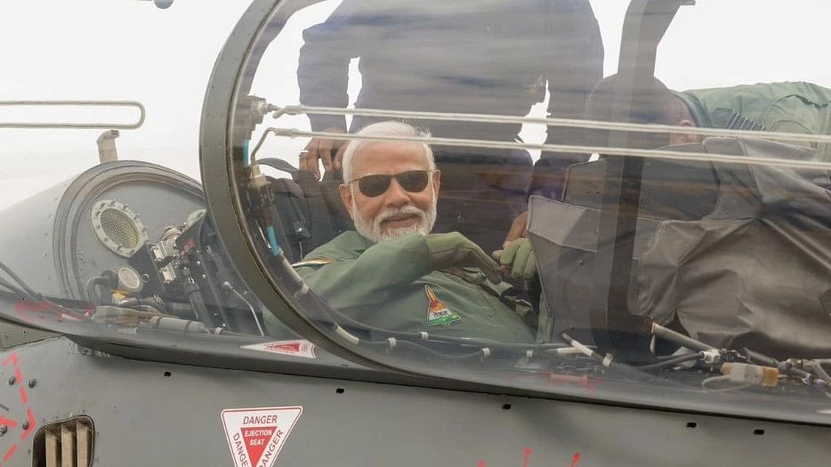 PM Modi undertakes sortie on Tejas aircraft, calls experience 'incredibly enriching'