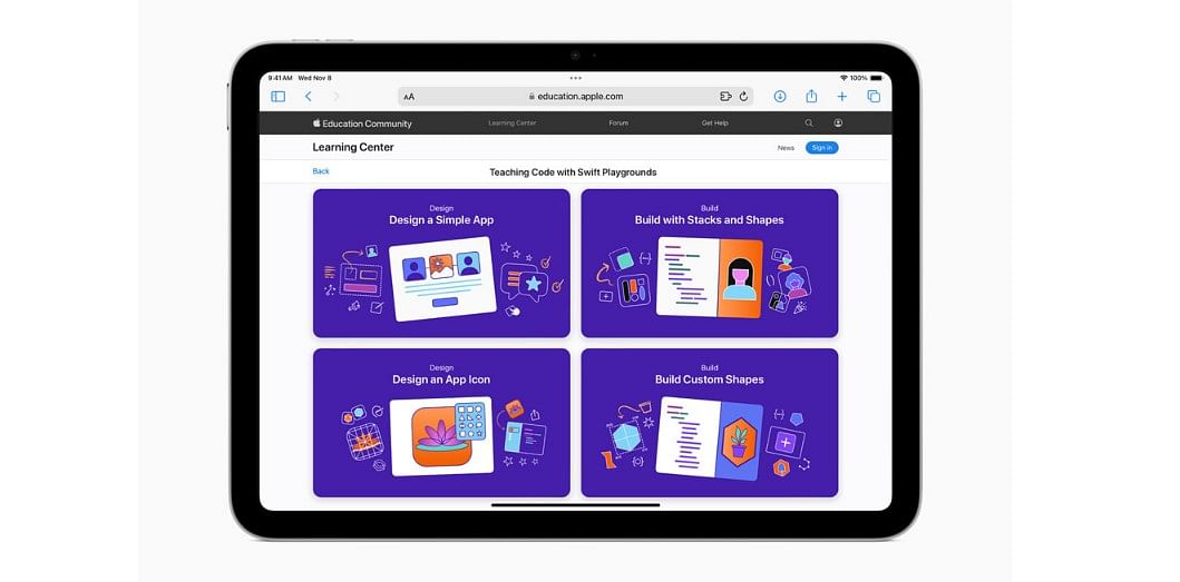 Everyone Can Code Projects with Swift Playgrounds can be integrated into any subject area, and make it easier than ever to teach and learn coding, app design, and app development.