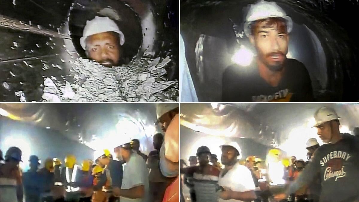 Uttarkashi: Rescuers drill halfway towards workers trapped in tunnel